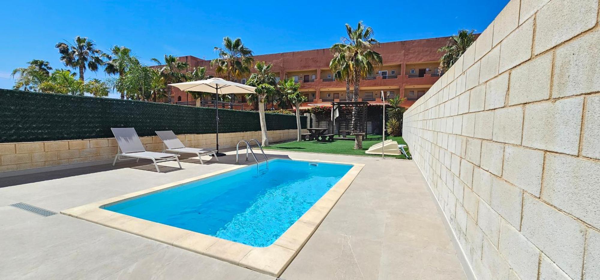 Homes Of Spain, Apartamentos Paraiso Vera Playa, Fatu Hiva, Bajo A Con Piscina Privada En Jardin Privado, Primera Linea De Playa, Wifi Εξωτερικό φωτογραφία