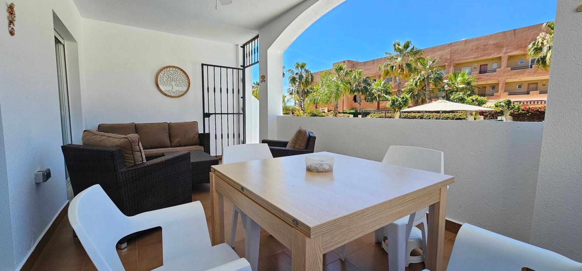 Homes Of Spain, Apartamentos Paraiso Vera Playa, Fatu Hiva, Bajo A Con Piscina Privada En Jardin Privado, Primera Linea De Playa, Wifi Εξωτερικό φωτογραφία