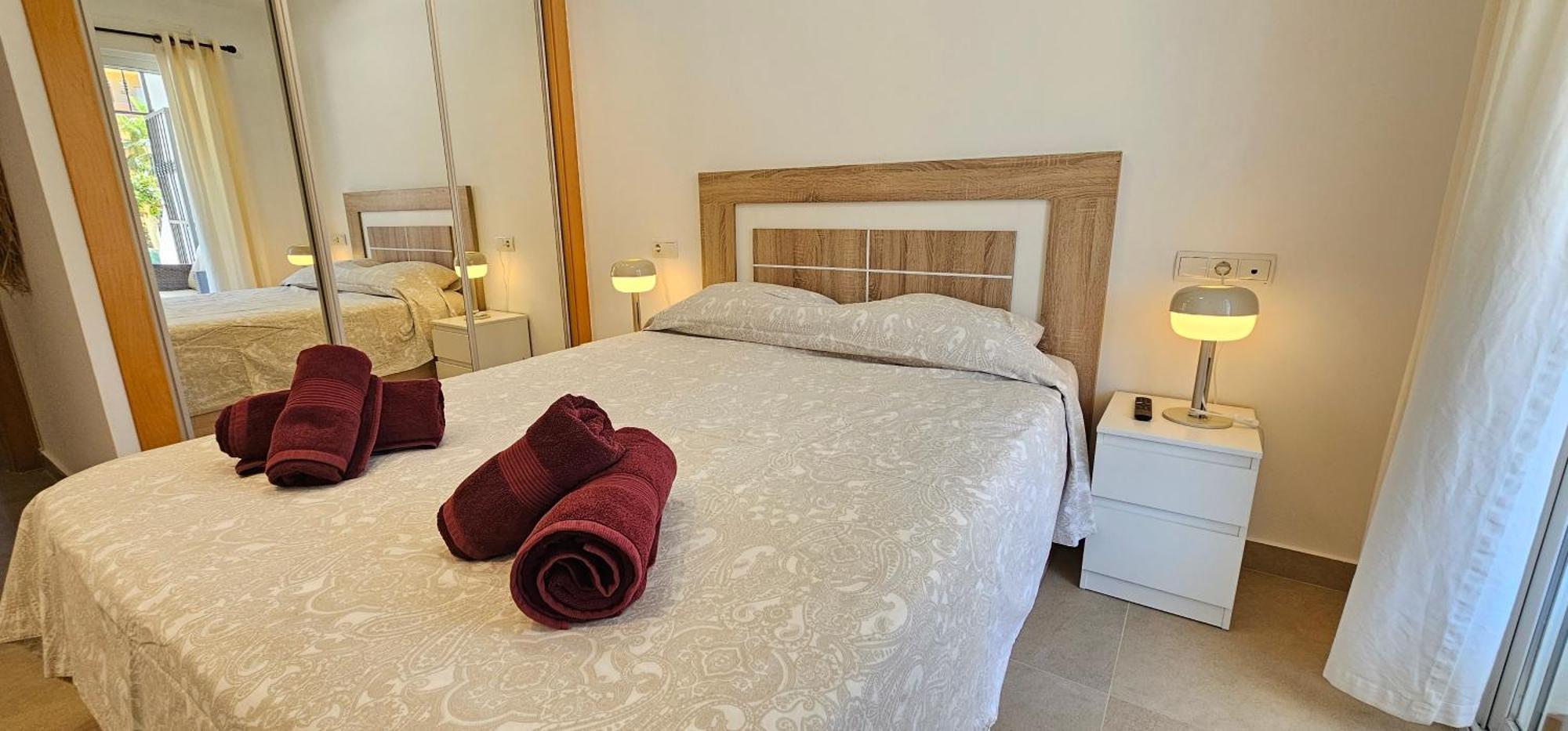 Homes Of Spain, Apartamentos Paraiso Vera Playa, Fatu Hiva, Bajo A Con Piscina Privada En Jardin Privado, Primera Linea De Playa, Wifi Εξωτερικό φωτογραφία