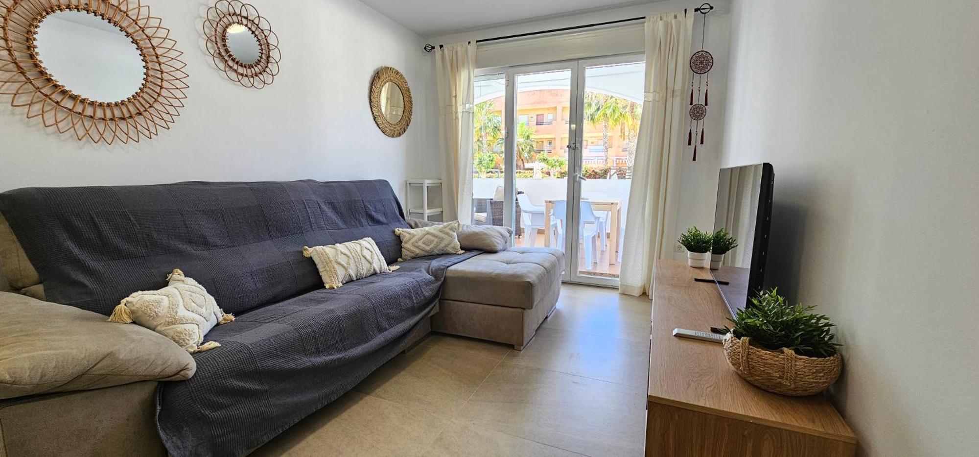 Homes Of Spain, Apartamentos Paraiso Vera Playa, Fatu Hiva, Bajo A Con Piscina Privada En Jardin Privado, Primera Linea De Playa, Wifi Εξωτερικό φωτογραφία