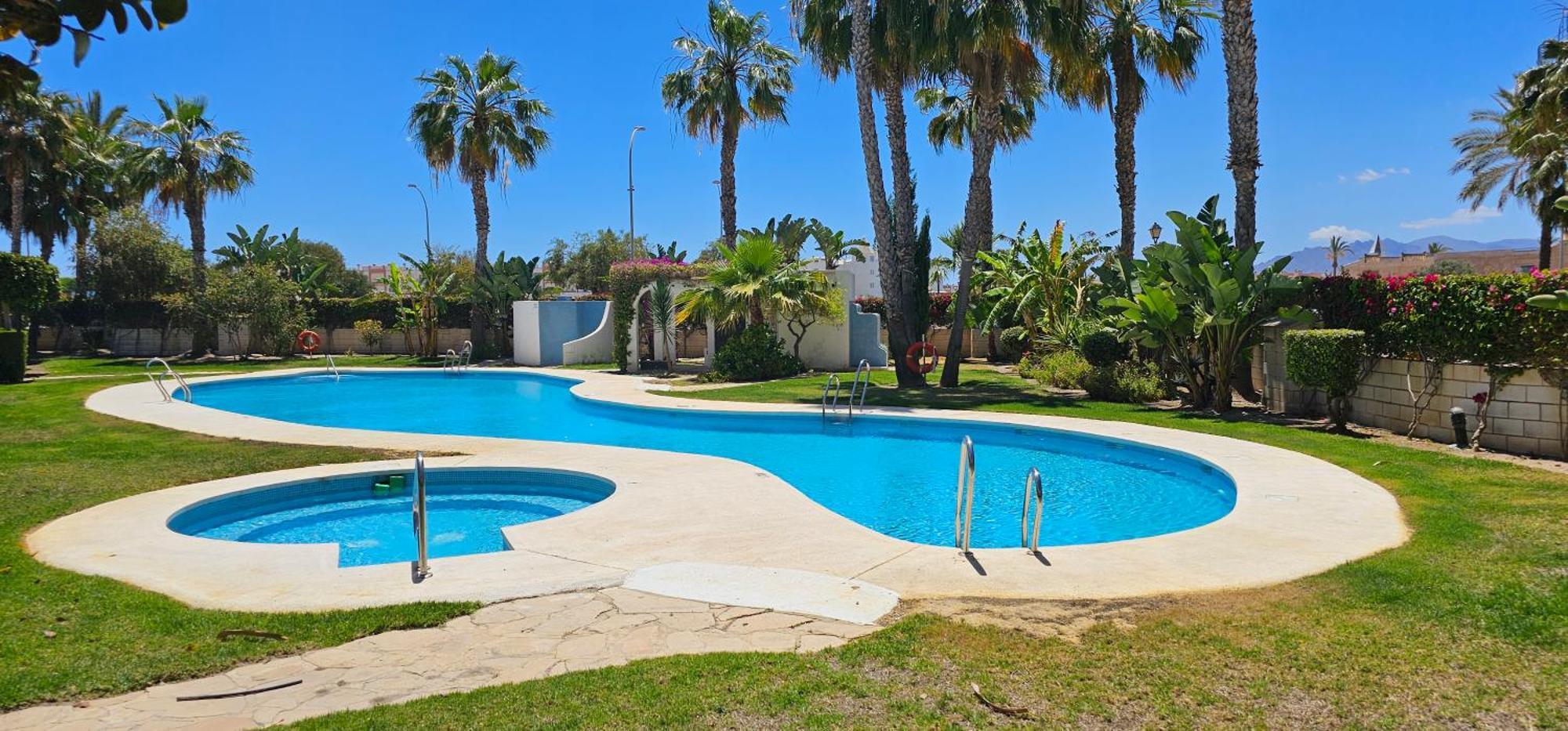 Homes Of Spain, Apartamentos Paraiso Vera Playa, Fatu Hiva, Bajo A Con Piscina Privada En Jardin Privado, Primera Linea De Playa, Wifi Εξωτερικό φωτογραφία