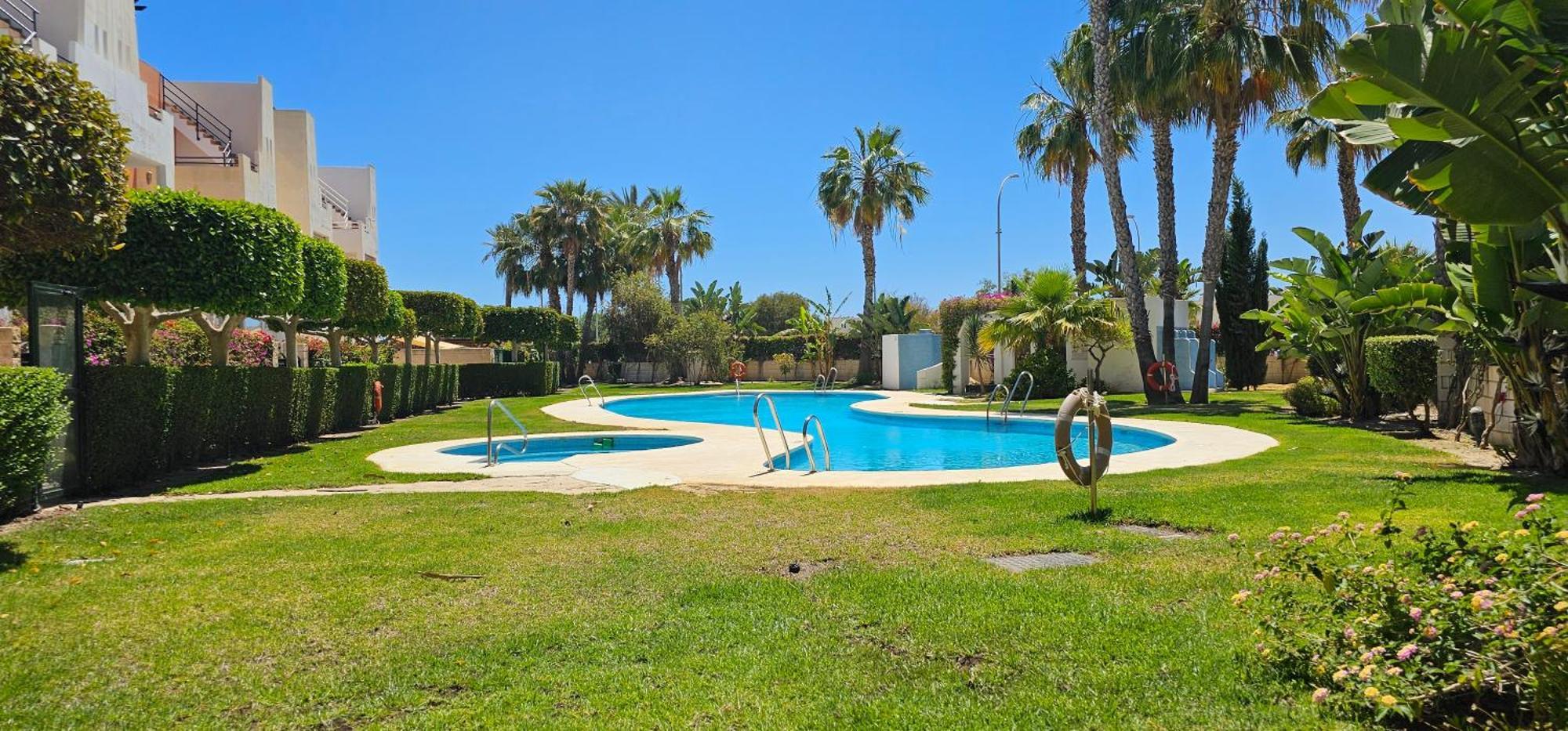 Homes Of Spain, Apartamentos Paraiso Vera Playa, Fatu Hiva, Bajo A Con Piscina Privada En Jardin Privado, Primera Linea De Playa, Wifi Εξωτερικό φωτογραφία