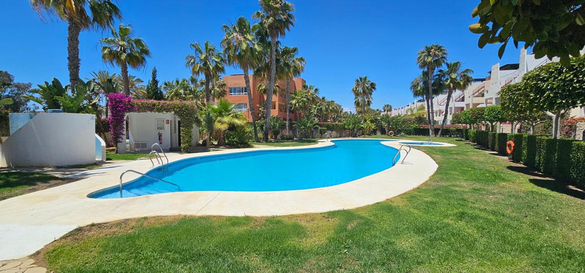 Homes Of Spain, Apartamentos Paraiso Vera Playa, Fatu Hiva, Bajo A Con Piscina Privada En Jardin Privado, Primera Linea De Playa, Wifi Εξωτερικό φωτογραφία