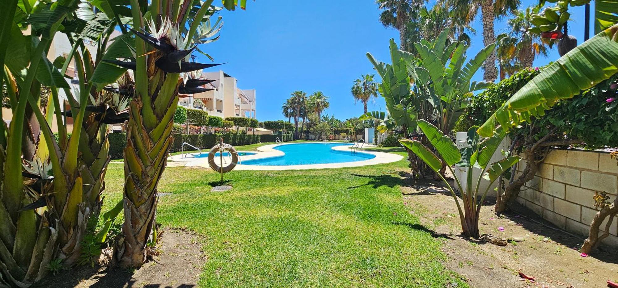 Homes Of Spain, Apartamentos Paraiso Vera Playa, Fatu Hiva, Bajo A Con Piscina Privada En Jardin Privado, Primera Linea De Playa, Wifi Εξωτερικό φωτογραφία